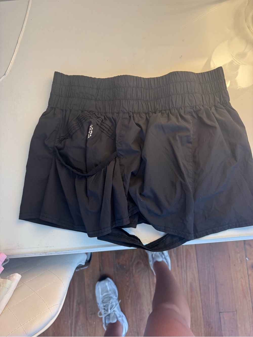 FP Movement by Free People Black Athletic Shorts with Built-In Liner